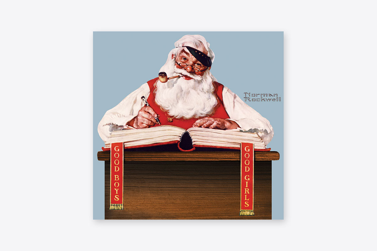 Norman Rockwell Pop up Advent Calendar Advent Calendar ABRAMS