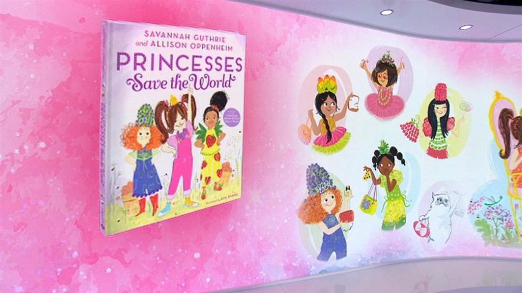 Princesses Save the World revealed on the Today Show!