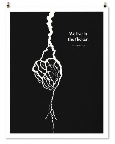 Joseph Conrad "Strike" Print