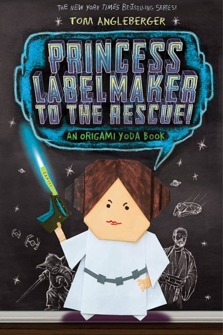 Cover image for Princess Labelmaker to the Rescue! (Origami Yoda #5) 