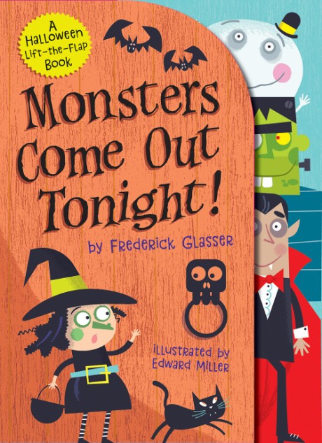 Cover image for Monsters Come Out Tonight! A Halloween Lift-the-Flap Book