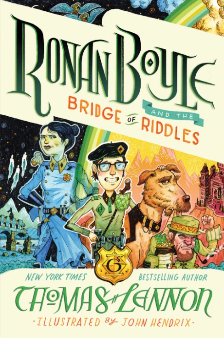 Cover image for Ronan Boyle and the Bridge of Riddles (Ronan Boyle #1) 