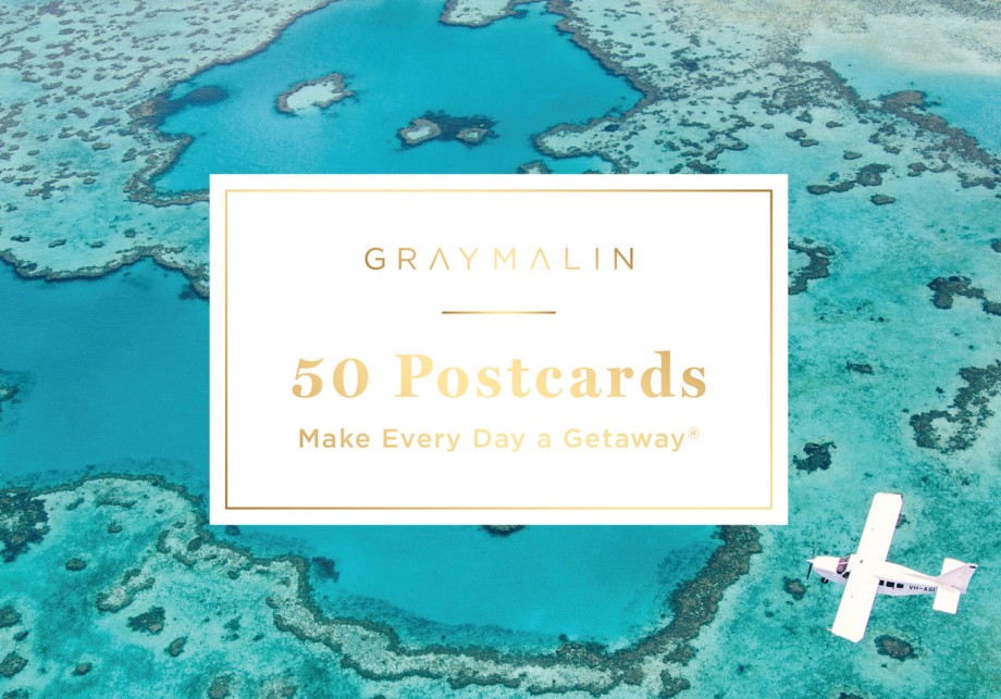 Cover for Gray Malin: 50 Postcards (Postcard Book) Make Every Day a Getaway