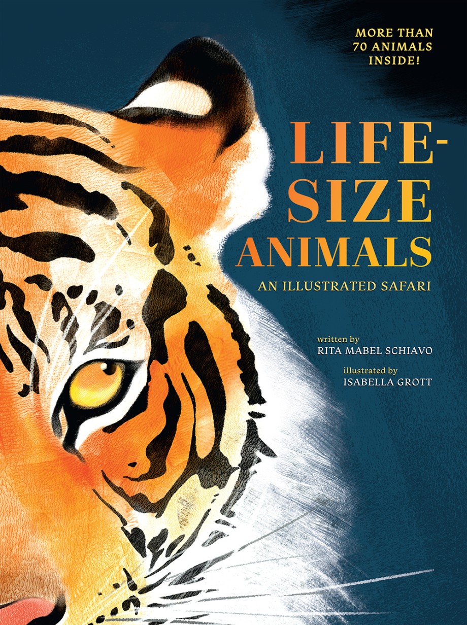 Cover for Life-Size Animals An Illustrated Safari