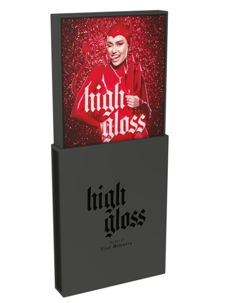 Cover image for High Gloss: The Art of Vijat Mohindra (Author and Miley Cyrus Signed Edition) 