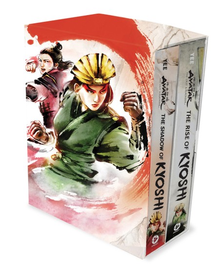 Cover image for Avatar, the Last Airbender: The Kyoshi Novels (Chronicles of the Avatar Box Set) 