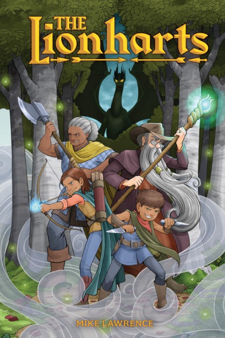 Cover image for Lionharts A Graphic Novel