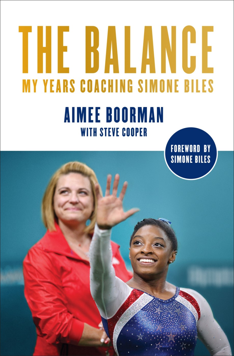 Cover for Balance My Years Coaching Simone Biles