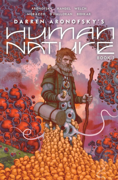 Cover image for Human Nature Book 1 A Satirical Science Fiction Graphic Novel