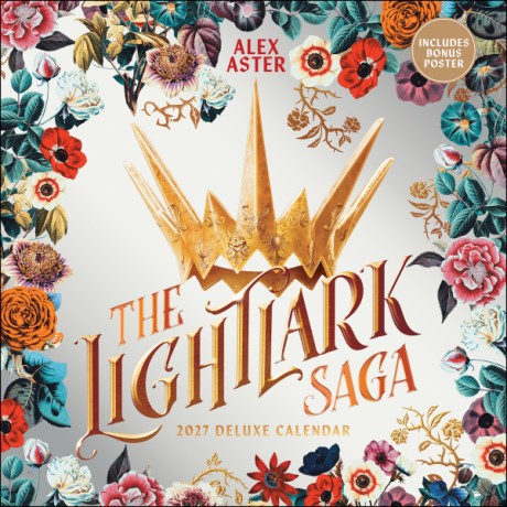 Cover image for The Lightlark Saga 2027 Deluxe Wall Calendar with Bonus Poster