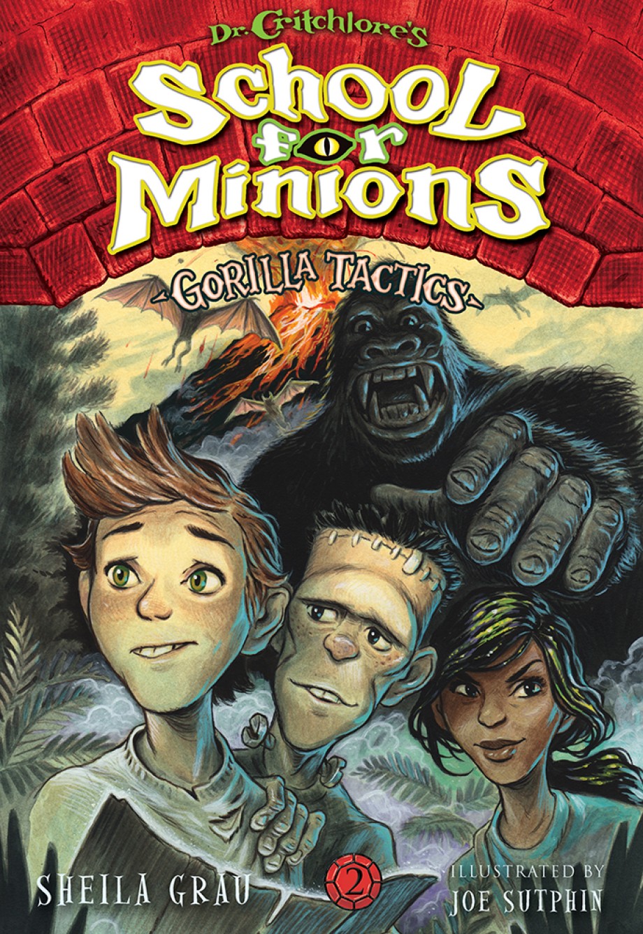 Cover for Gorilla Tactics (Dr. Critchlore's School for Minions #2)