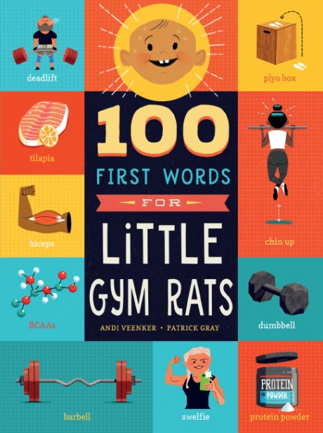 Cover image for 100 First Words for Little Gym Rats 
