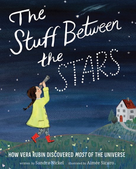 Cover image for Stuff Between the Stars How Vera Rubin Discovered Most of the Universe