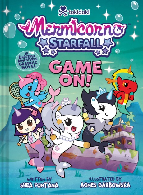 Cover image for Mermicorno: GAME ON! An Early Graphic Novel