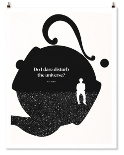 T. S. Eliot "Teapot" Print