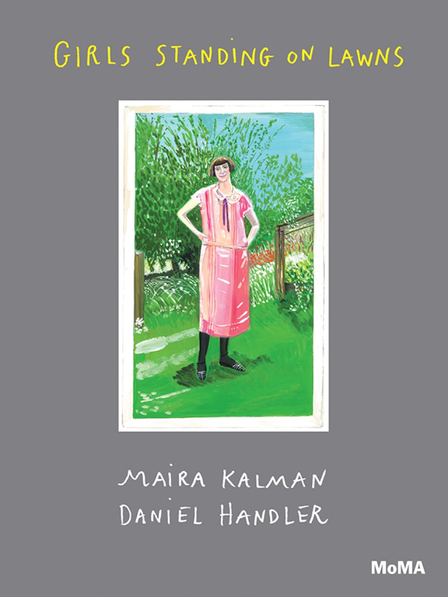 Cover for Girls Standing on Lawns