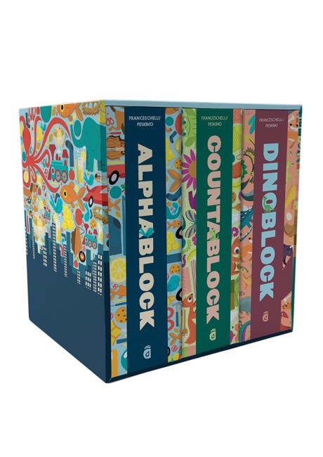 Cover image for A Box of Blocks 3 Favorite Block Books