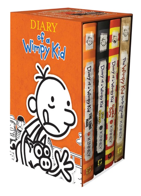Diary of a Wimpy Kid Box of Books (9–11 plus DIY) 