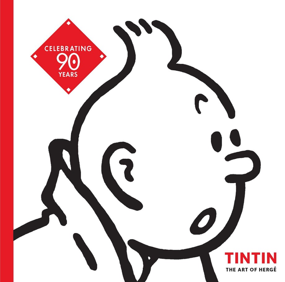 Cover for Tintin The Art of Hergé