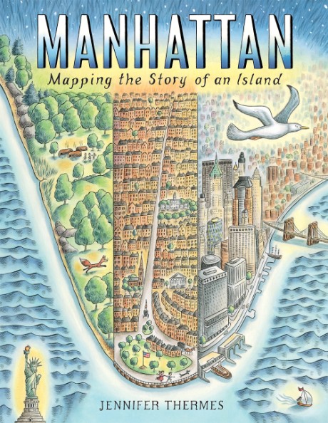 Cover image for Manhattan Mapping the Story of an Island