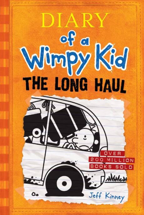 Cover image for Long Haul (Diary of a Wimpy Kid #9) 