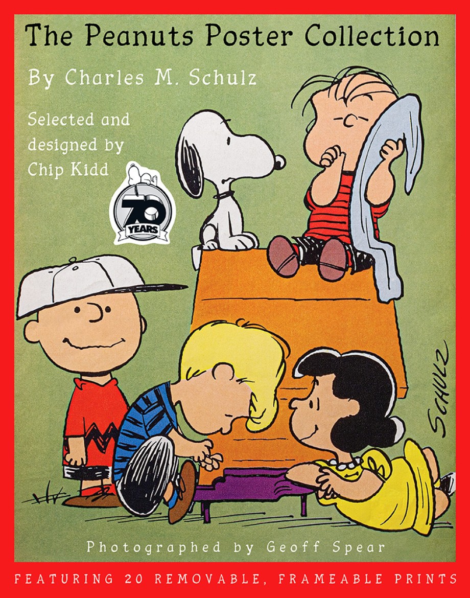 Cover for Peanuts Poster Collection Featuring 20 Removable, Frameable Prints