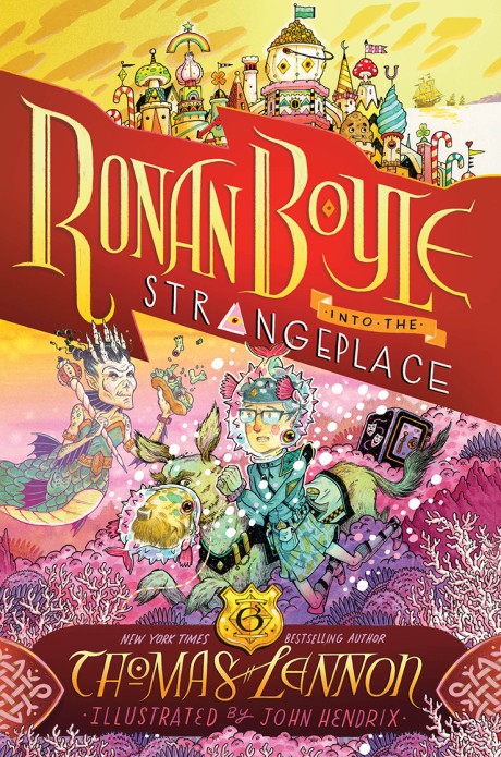 Cover image for Ronan Boyle Into the Strangeplace (Ronan Boyle #3) 