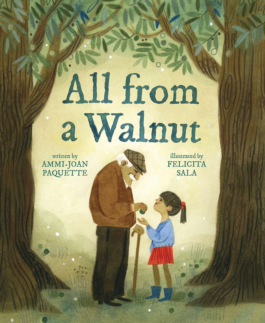Cover for All from a Walnut A Picture Book