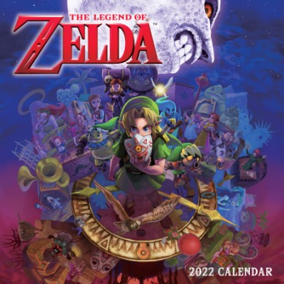 Legend of Zelda 2022 Wall Calendar 