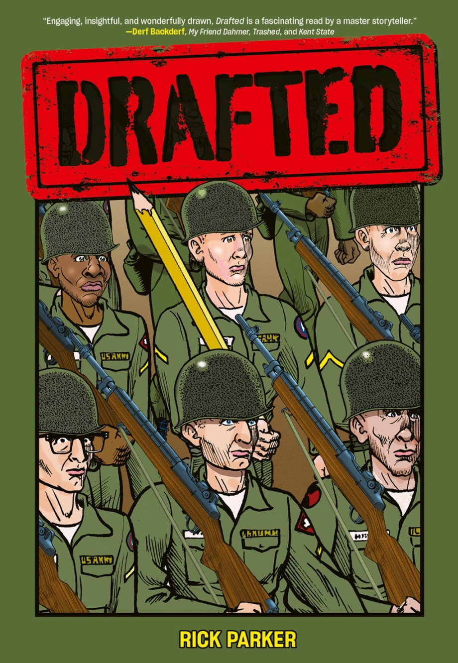 Cover for Drafted An Illustrated Memoir of a Veteran’s Service During the War in Vietnam