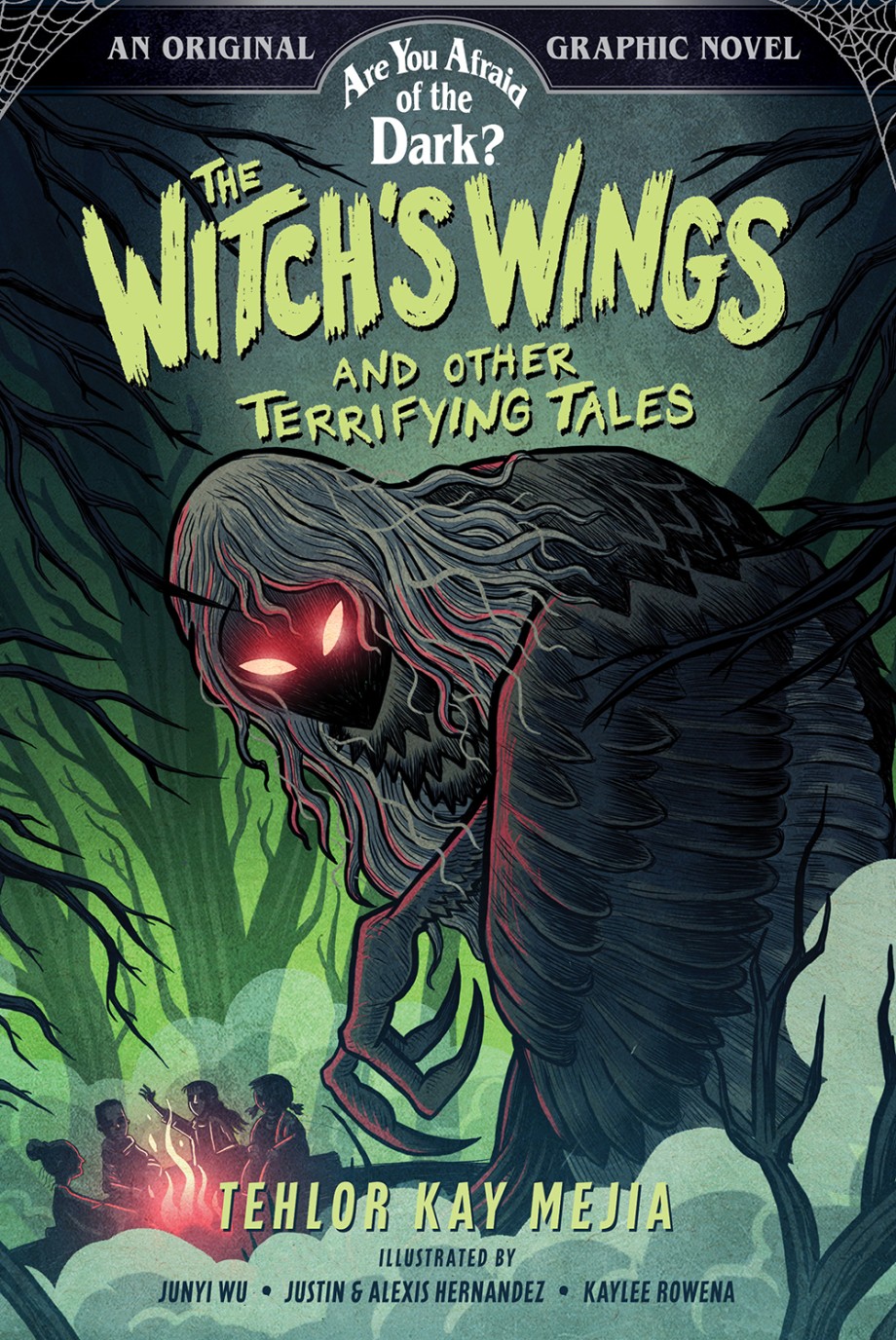 Cover for Witch's Wings and Other Terrifying Tales (Are You Afraid of the Dark? Graphic Novel #1)