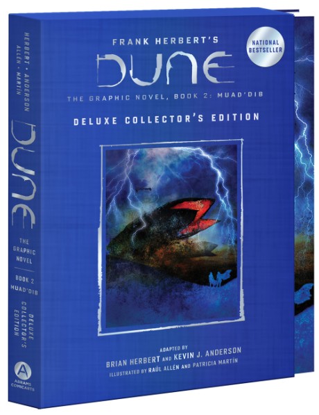 Cover image for DUNE: The Graphic Novel, Book 2: Muad'Dib:  Deluxe Collector's Edition 