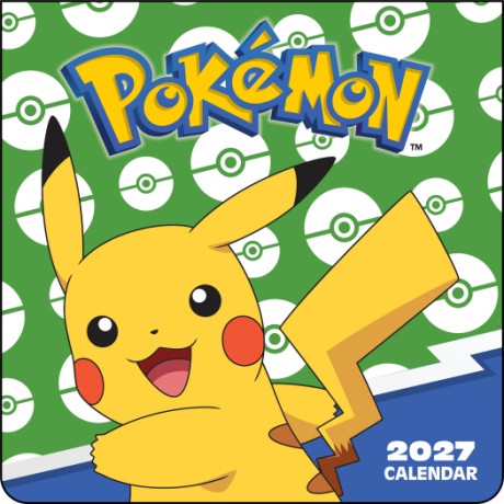 Cover image for Pok&eacute;mon 2027 Mini Wall Calendar
