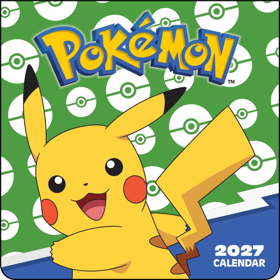 Pok&eacute;mon 2027 Mini Wall Calendar