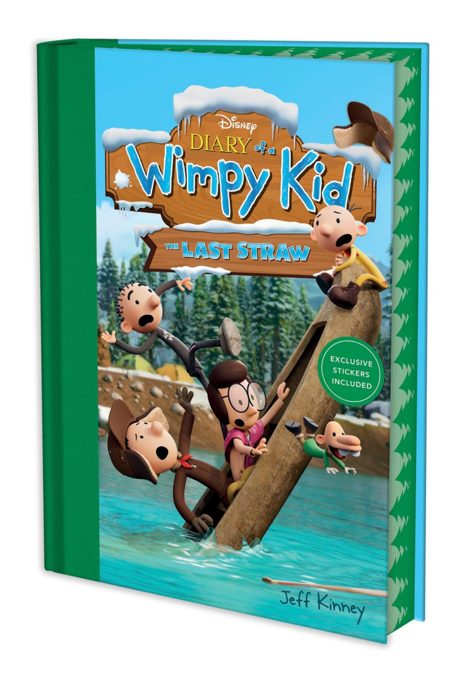 Cover for Last Straw (Special Disney+ Cover Collector&rsquo;s Edition) (Diary of a Wimpy Kid #3) A laugh-filled battle of wills between father and son from the #1 international bestselling Diary of a Wimpy Kid series (Book 3)