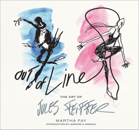 Cover image for Out of Line The Art of Jules Feiffer