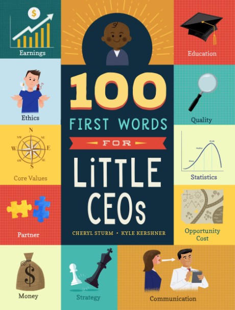 Cover image for 100 First Words for Little CEOs 