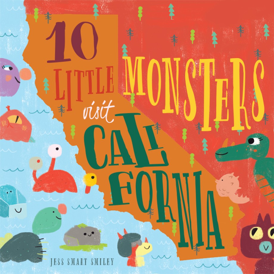 10 Little Monsters Visit California, Second Edition 