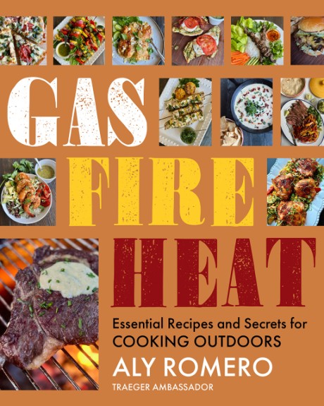 Cover image for Gas Fire Heat Essential Recipes and Secrets for Cooking Outdoors