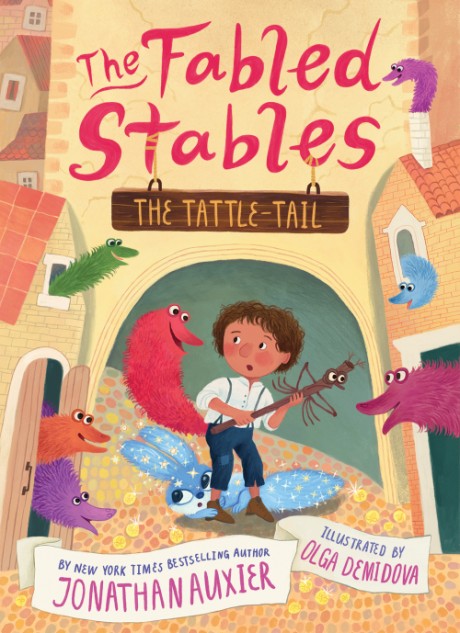 Cover image for Trouble with Tattle-Tails (The Fabled Stables Book #2) 