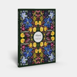 Cover image for Floral: A Pressed Flower Sticker Book Over 1000 Beautifully Botanical Stickers