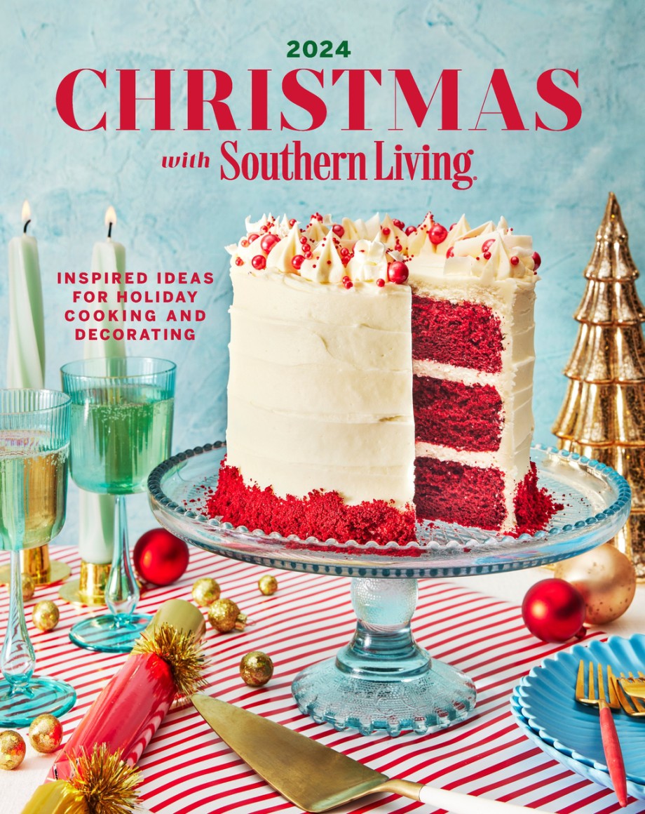 Cover for Christmas with Southern Living 2024