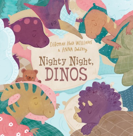 Cover image for Nighty Night, Dinos A Bedtime Picture Book About Dinosaurs