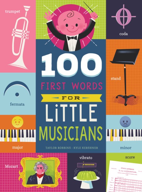 Cover image for 100 First Words for Little Musicians
