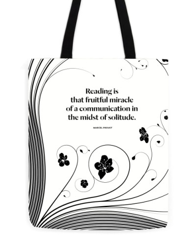 Marcel Proust "Reading" Tote