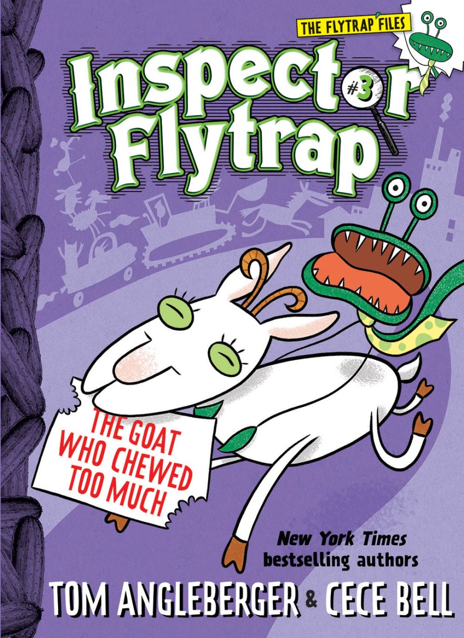 Inspector Flytrap in The Goat Who Chewed Too Much (Inspector Flytrap #3) 
