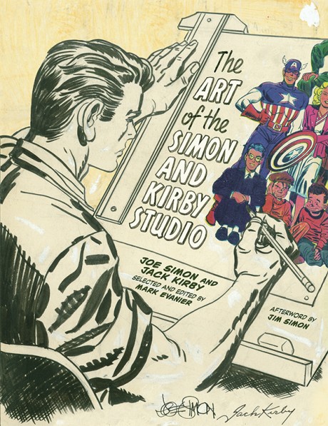 Cover image for Art of the Simon and Kirby Studio 