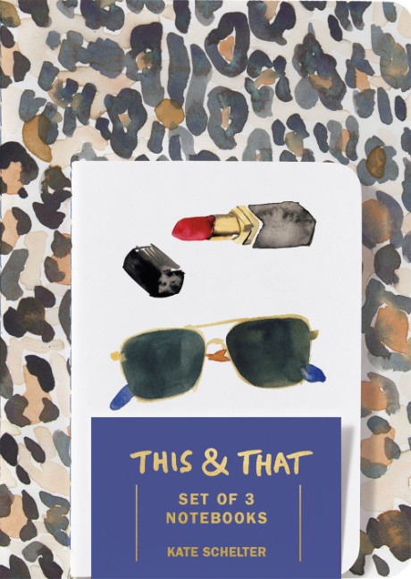 This & That Notebooks (Set of 3) by Kate Schelter 