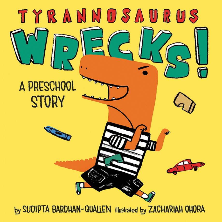 Cover for Tyrannosaurus Wrecks! A Preschool Story