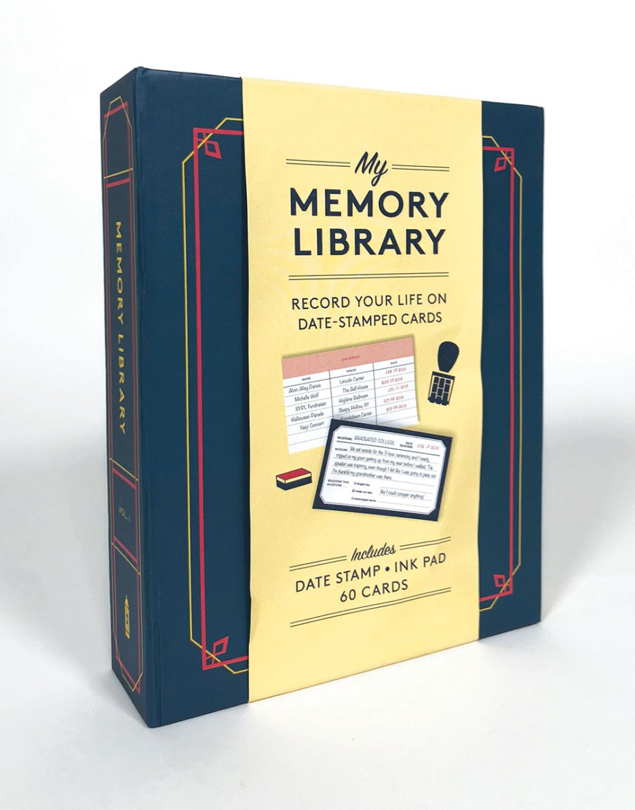 Memory Library (Kit) Record Your Life on Date-Stamped Cards